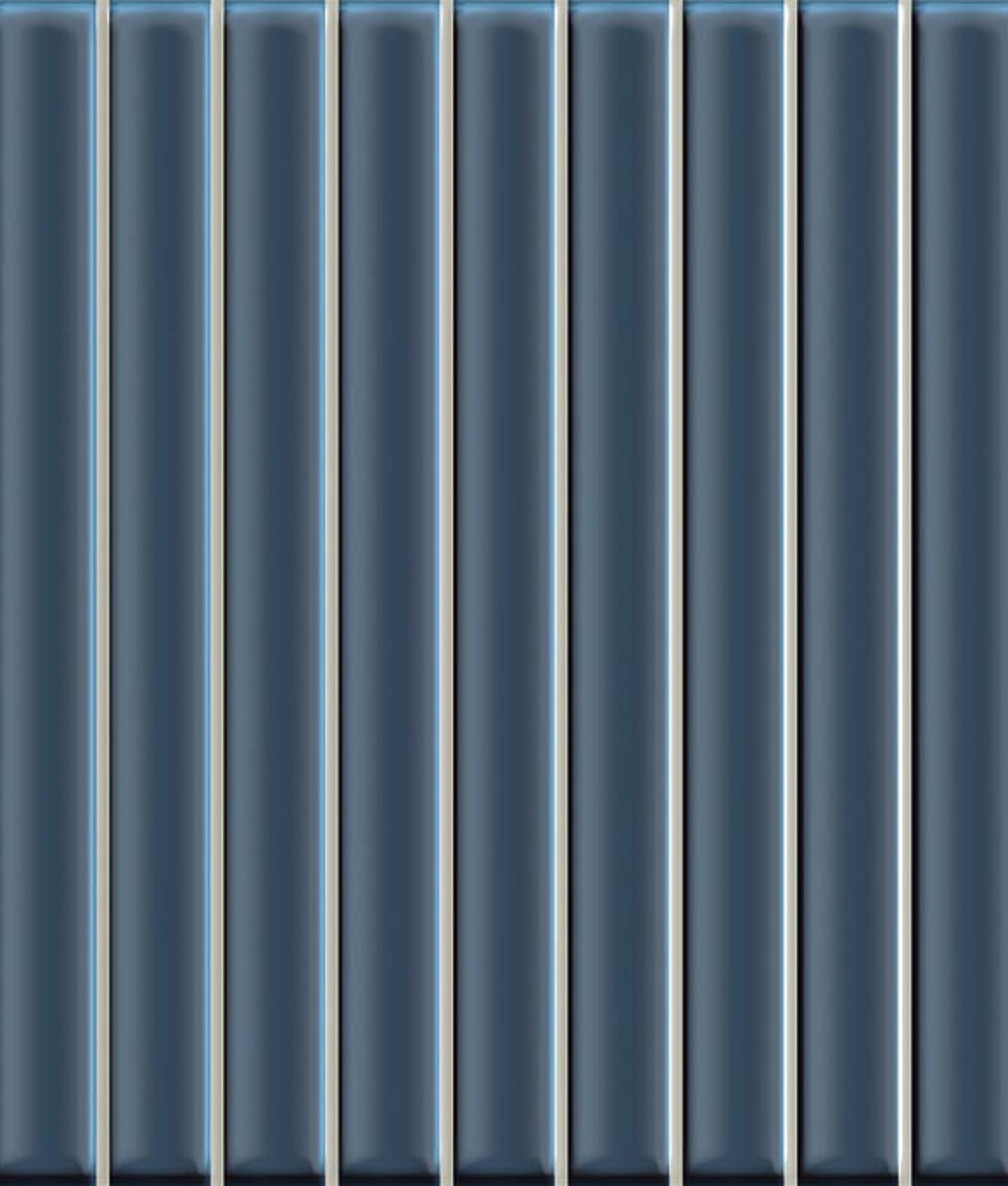 Faïence sur trame SWELL Mosaïque WAIKIKI AZUL BRILLANT 23x33.5 cm