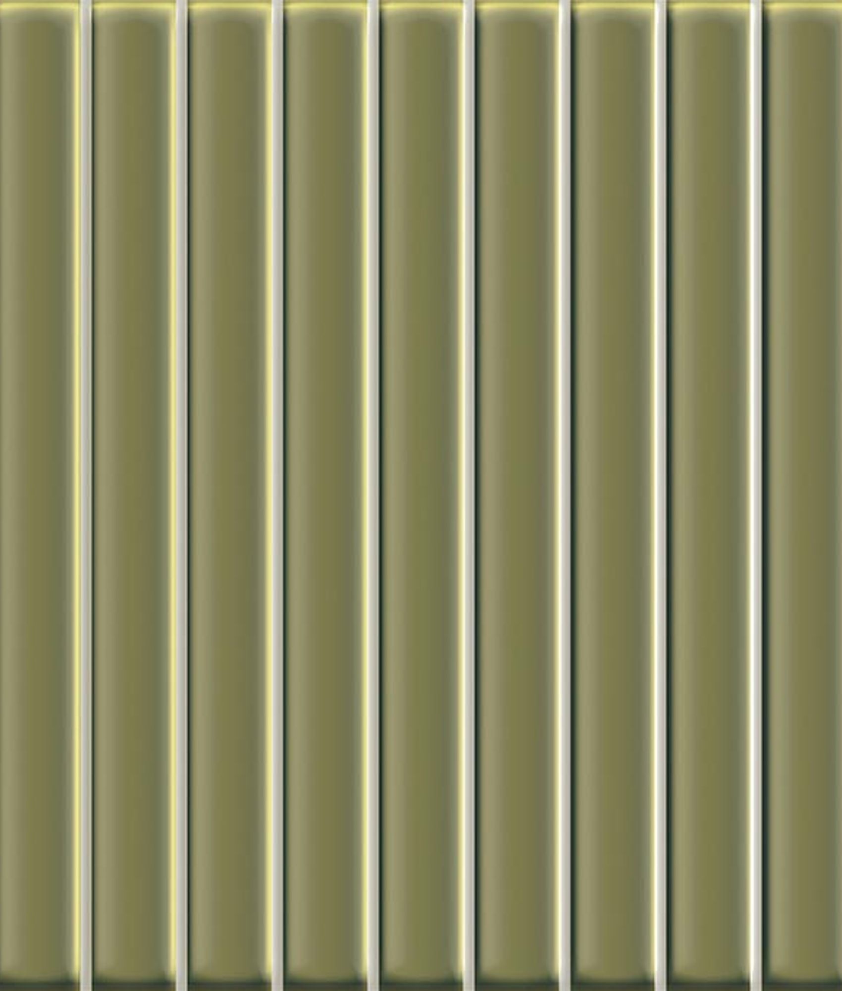 Faïence sur trame SWELL Mosaïque WAIKIKI VERDE BRILLANT 23x33.5 cm