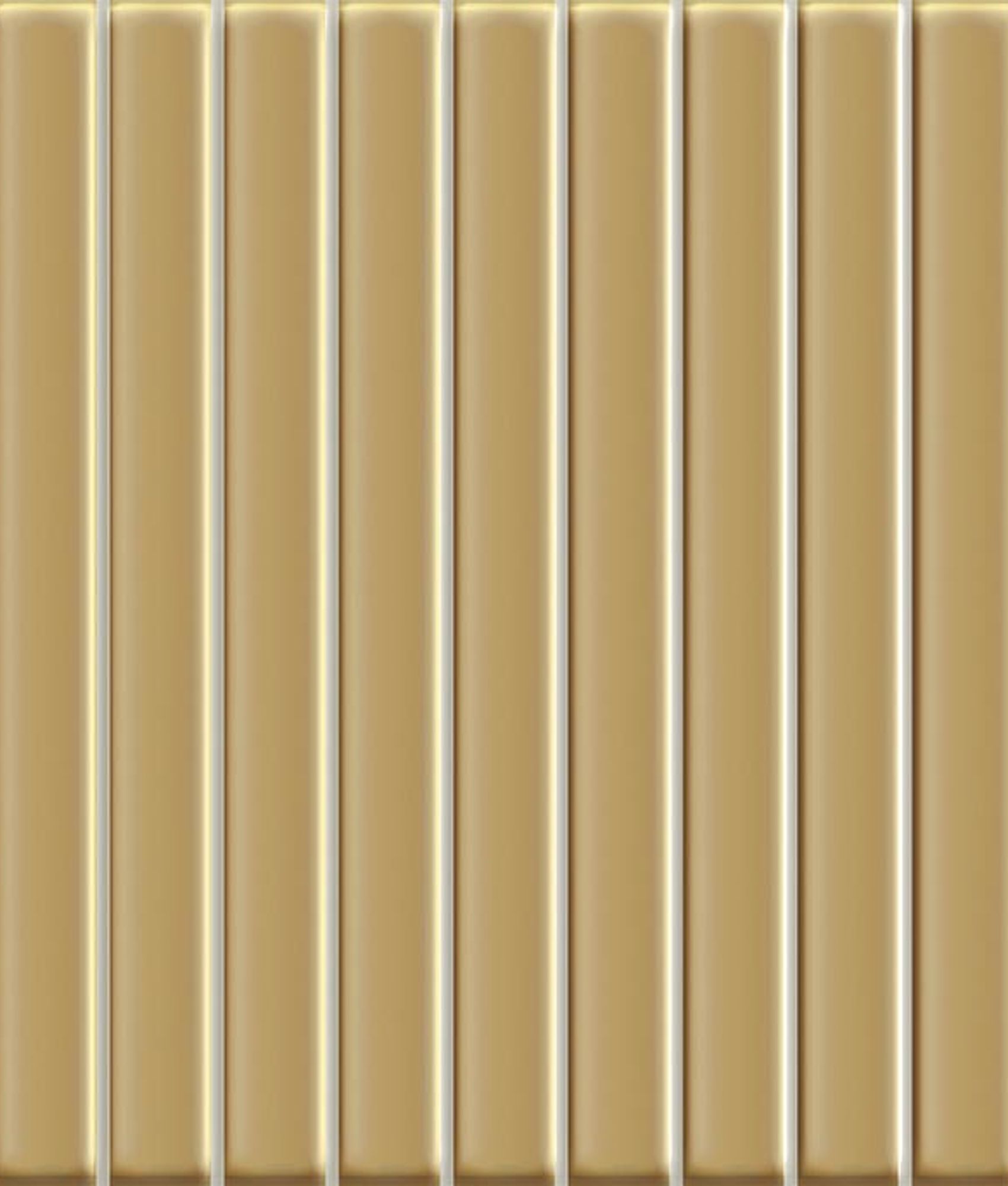 Faïence sur trame SWELL Mosaïque WAIKIKI OCRE BRILLANT 23x33.5 cm