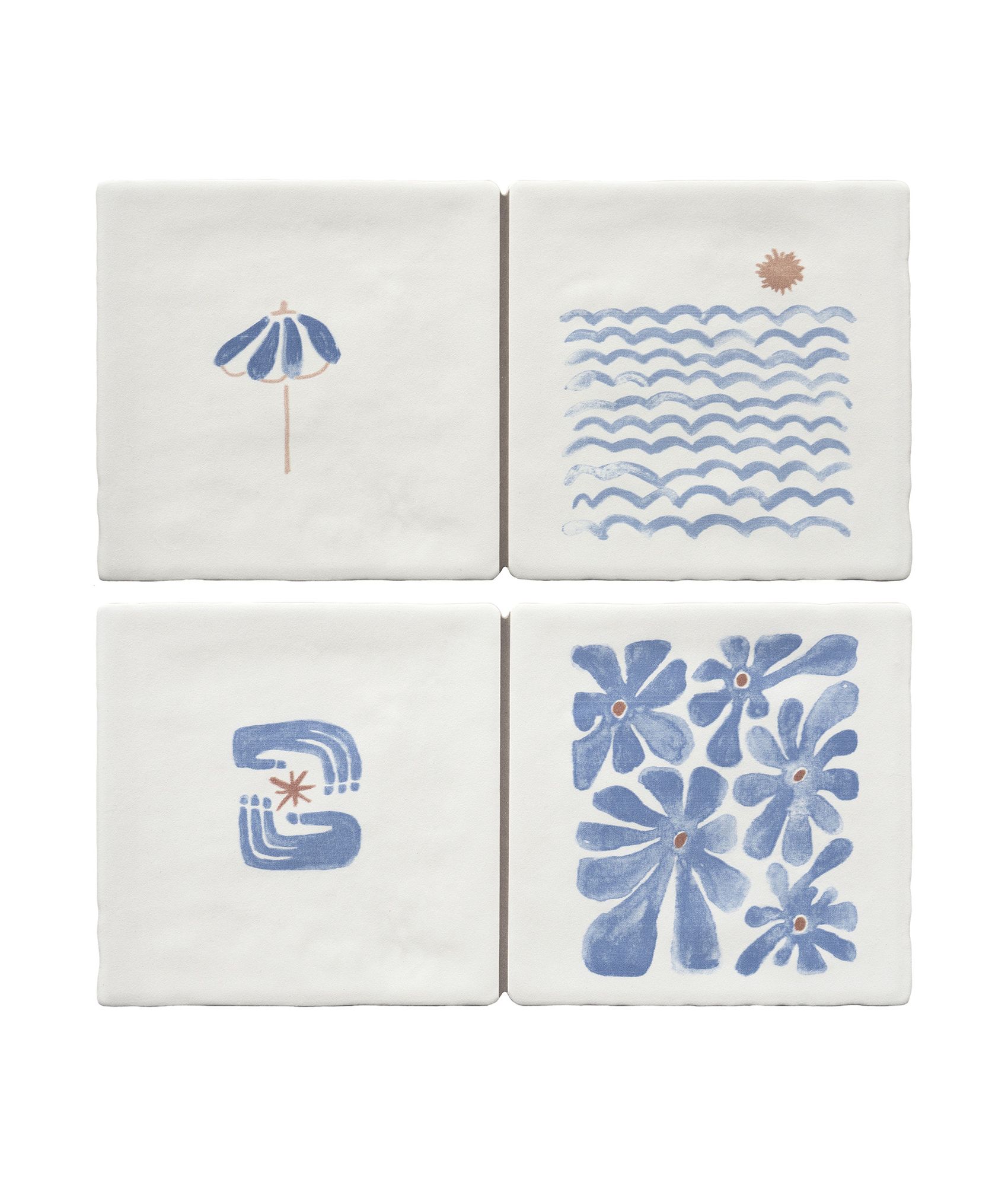 Carrelage décoratif SOLÉA ALBATROS BEACH 10x20 cm