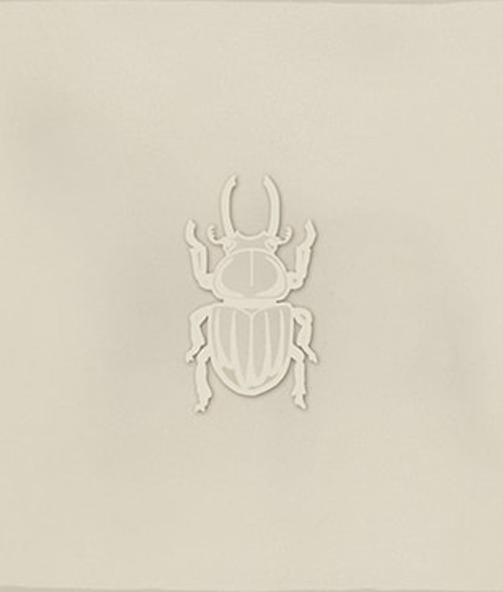 Faïence décorative ROOT AGER-4 PEARL 13X13 cm