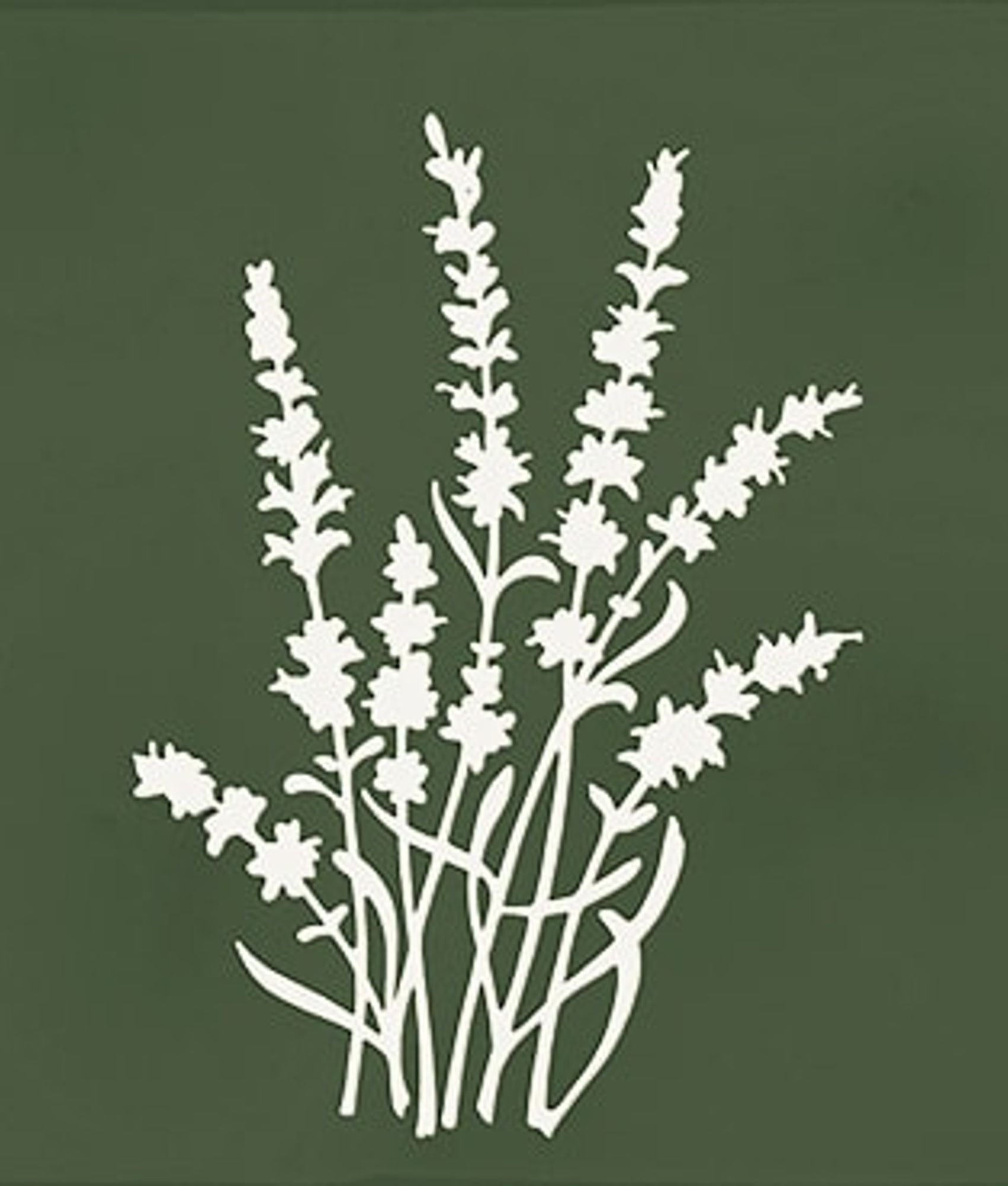 Faïence décorative ROOT ARVUM-4 GREEN 13X13 cm