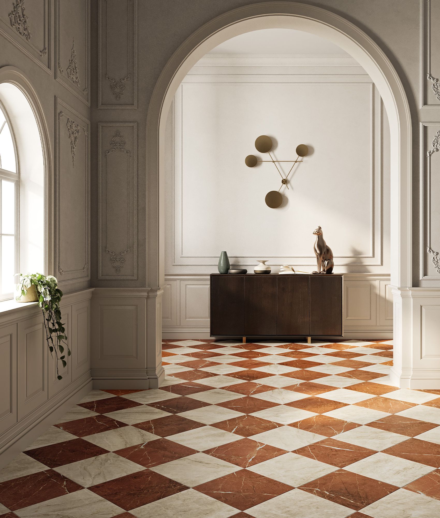 Carrelage effet marbre MARMORIA TAJ MAHAL 30x30 cm