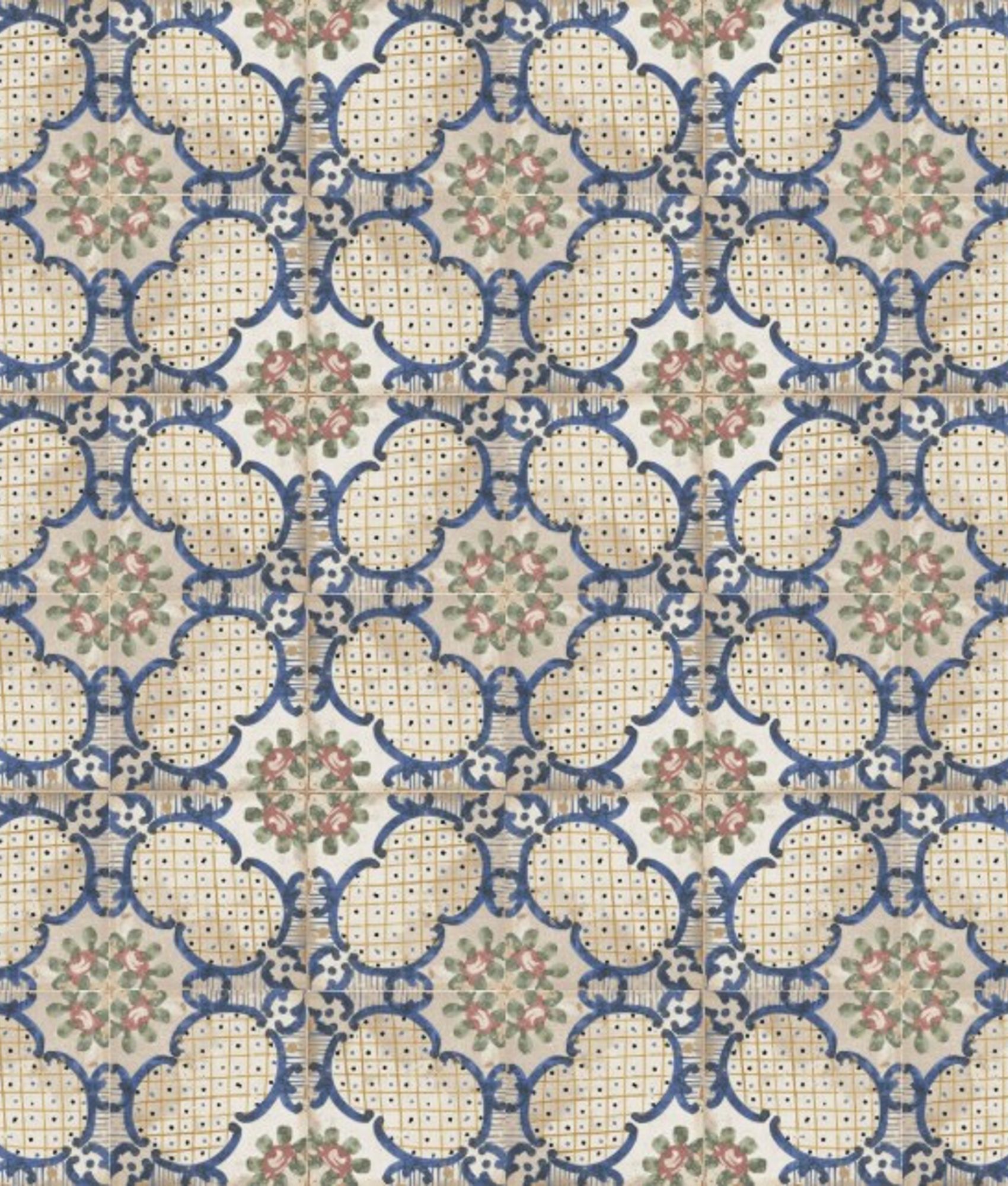 Carrelage effet ciment CARAÏBES ANTILLAS 15x15 cm
