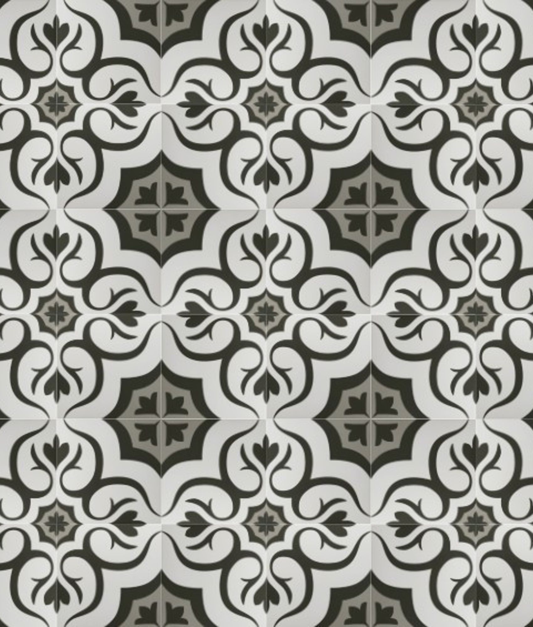Carrelage effet carreau ciment  RIZOLI LOIBA 20X20 - 1 m²