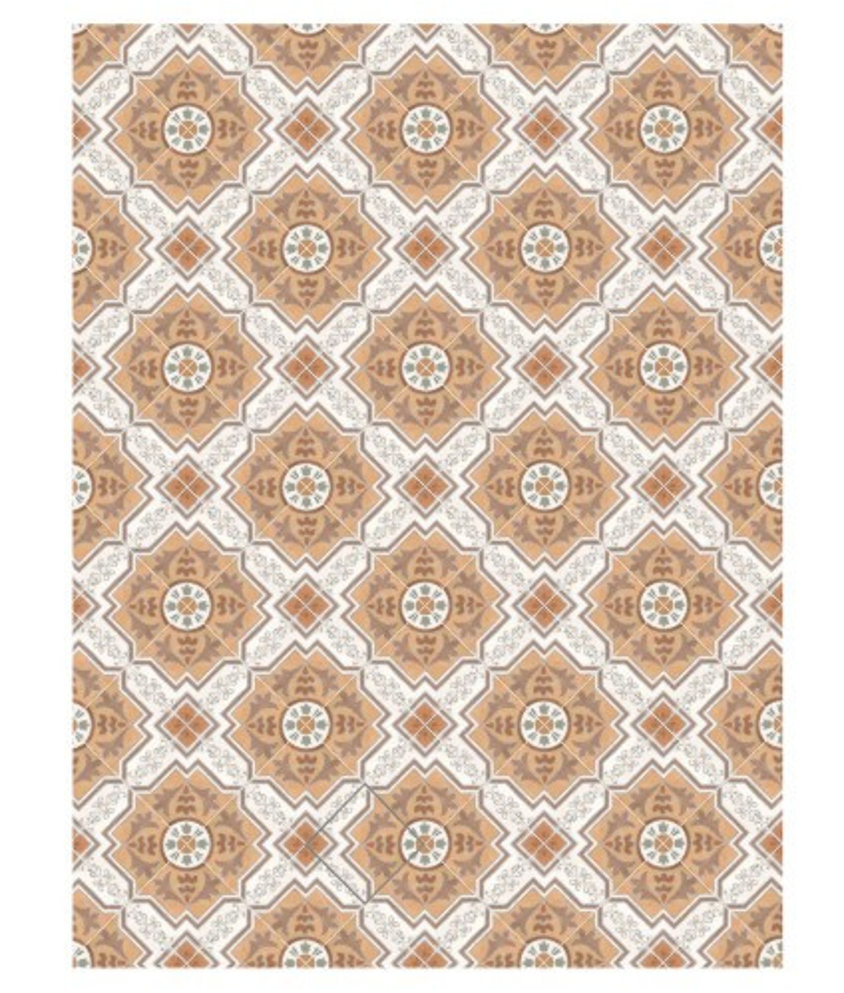 Carrelage effet Ciment ARANJA ZAHARA Bohème Mat Intérieur/Extérieur 20x20 cm