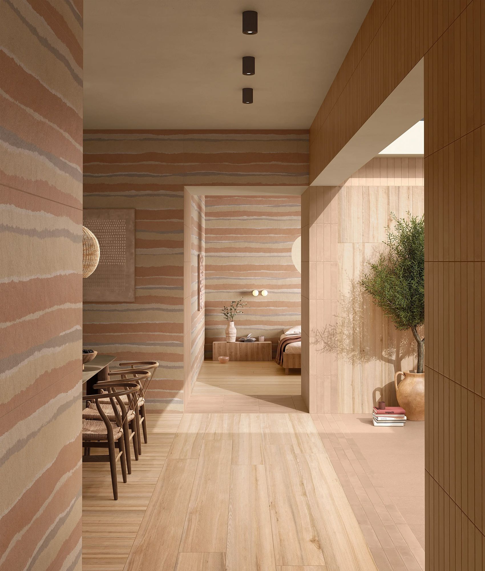 Carrelage décoratif BEDROCK ARGILLA STRATUM 60x120 cm