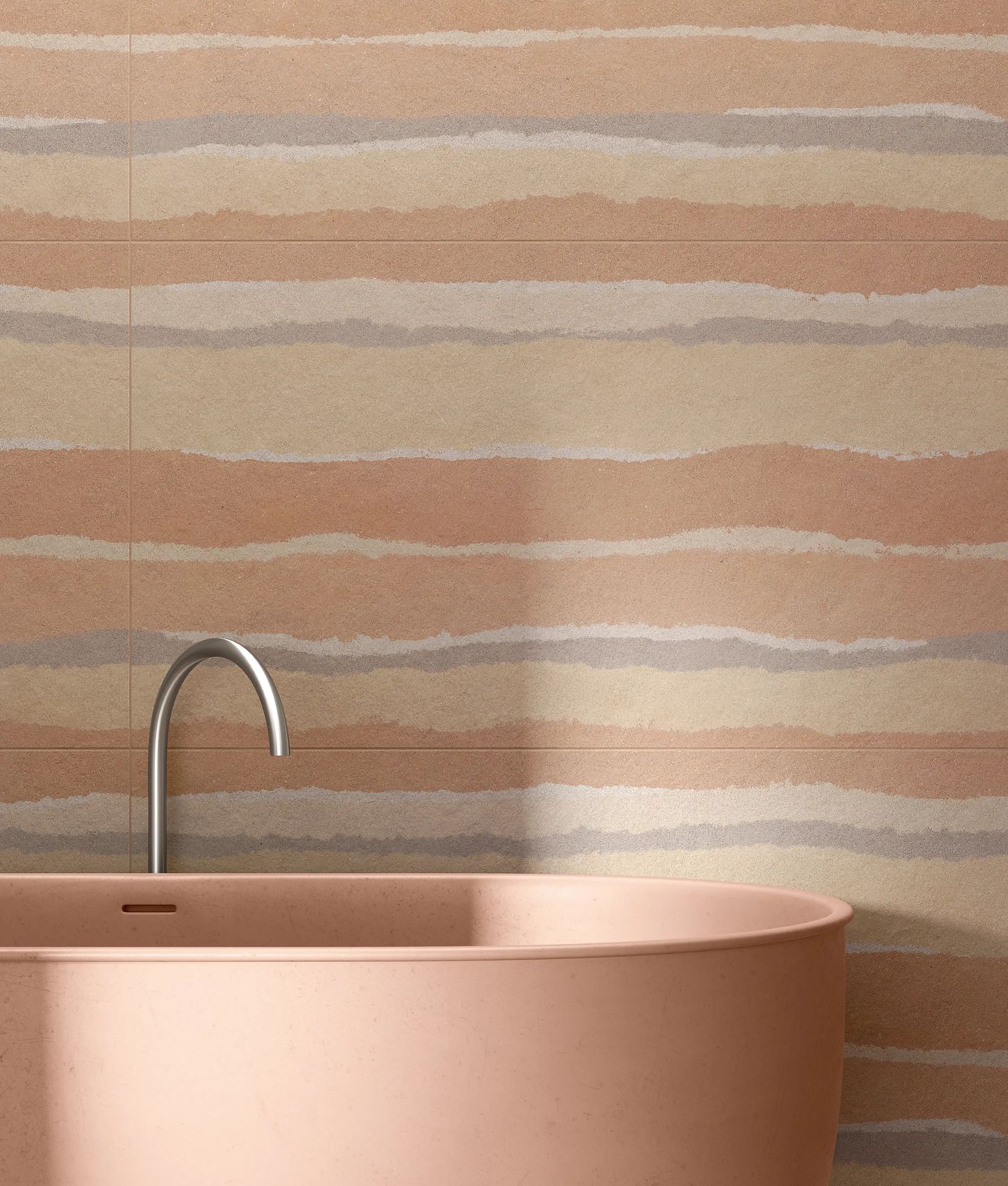 Carrelage décoratif BEDROCK ARGILLA STRATUM 60x120 cm