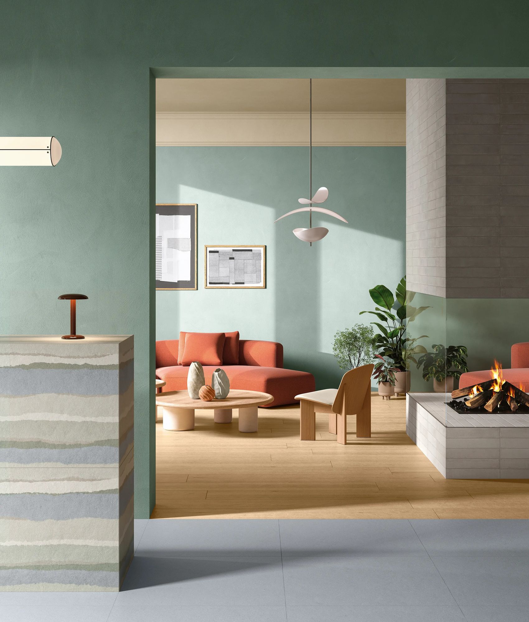 Carrelage décoratif BEDROCK ARTICO STRATUM 60x120 cm