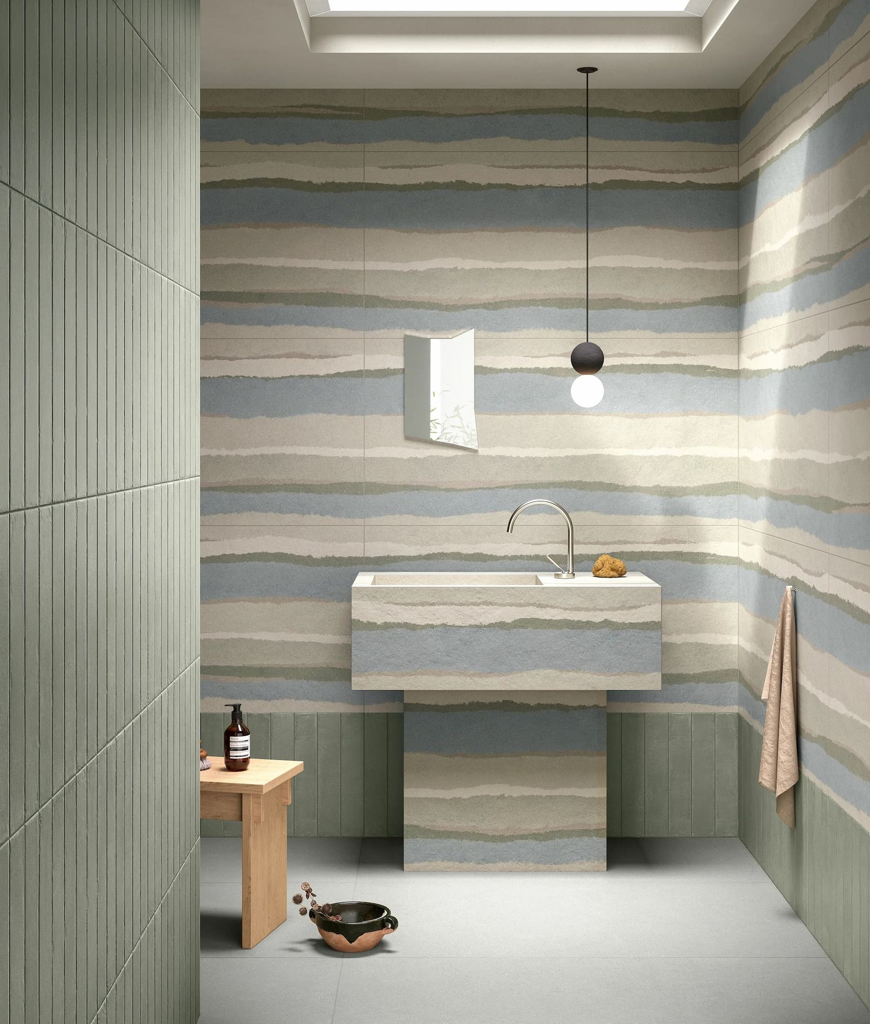 Carrelage décoratif BEDROCK ARTICO STRATUM 60x120 cm