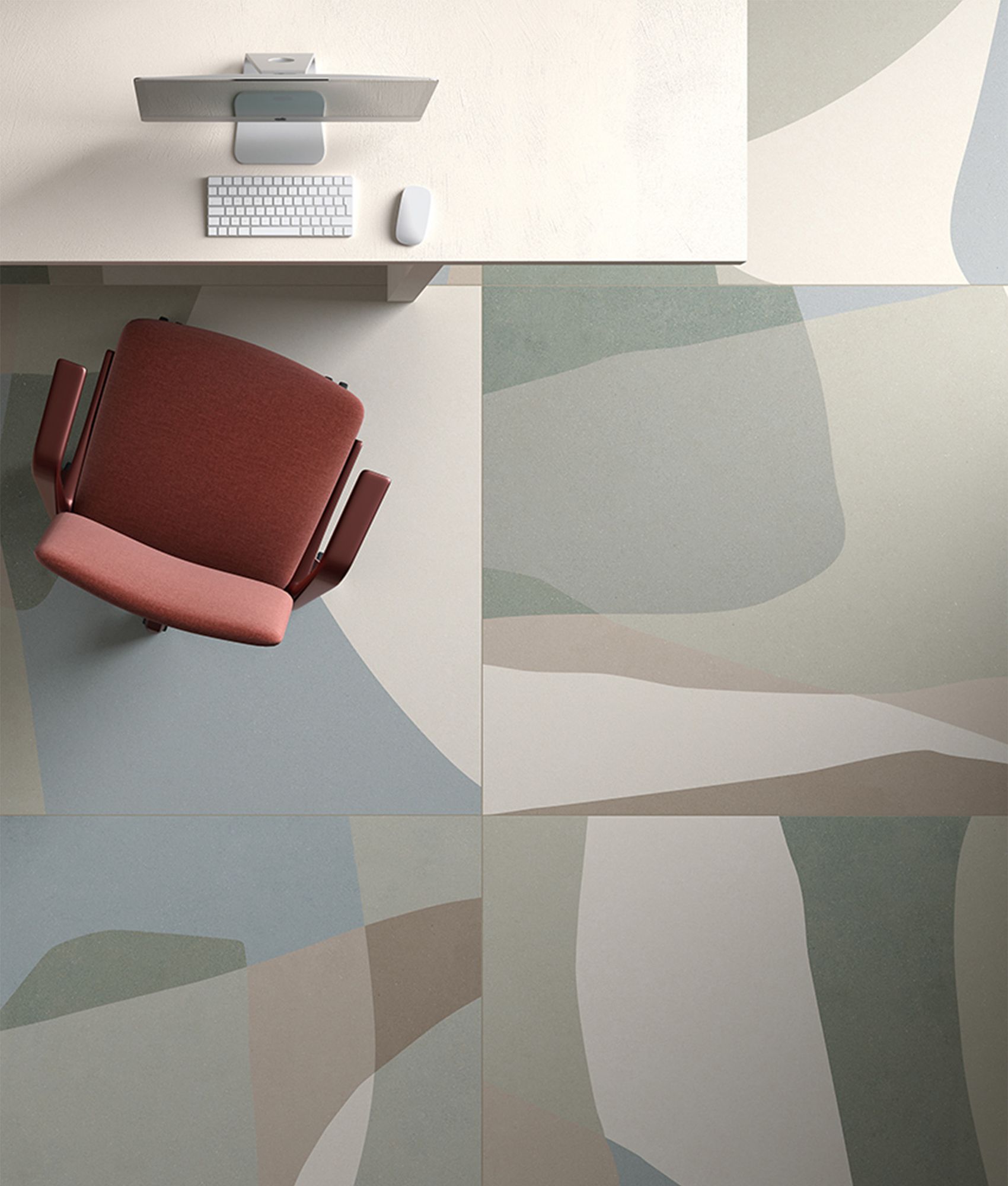 Carrelage décoratif BEDROCK ARTICO SHAPES 60x120 cm