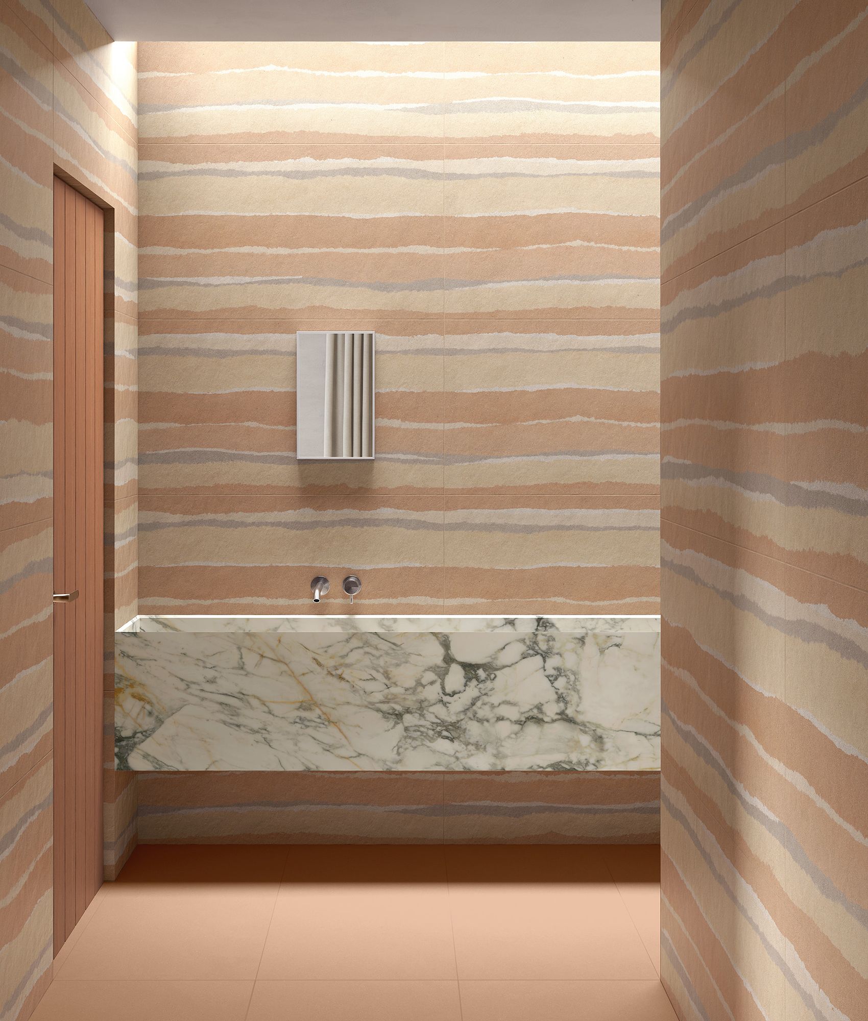 Carrelage décoratif BEDROCK ARGILLA STRATUM 60x120 cm