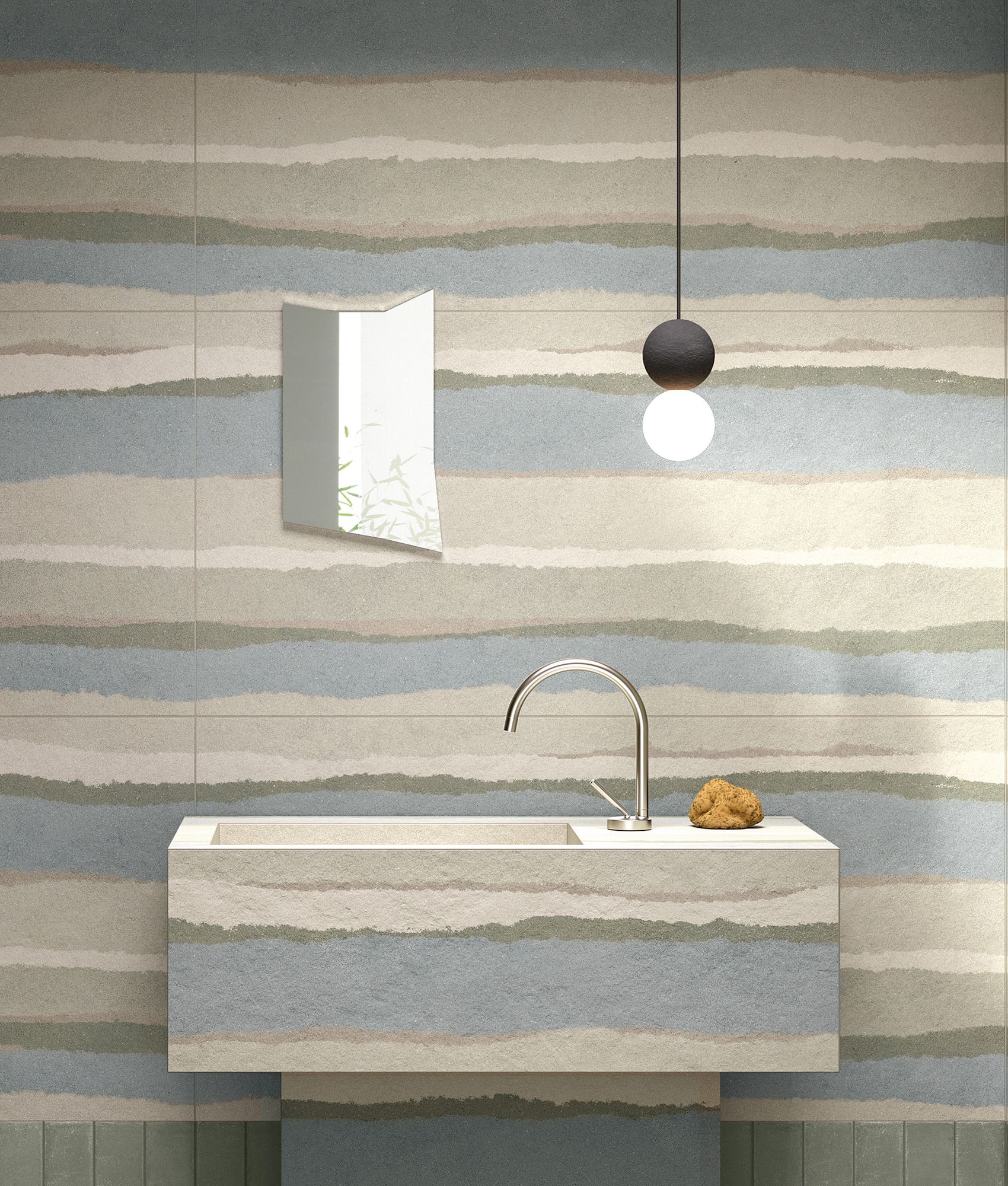 Carrelage décoratif BEDROCK ARTICO STRATUM 60x120 cm