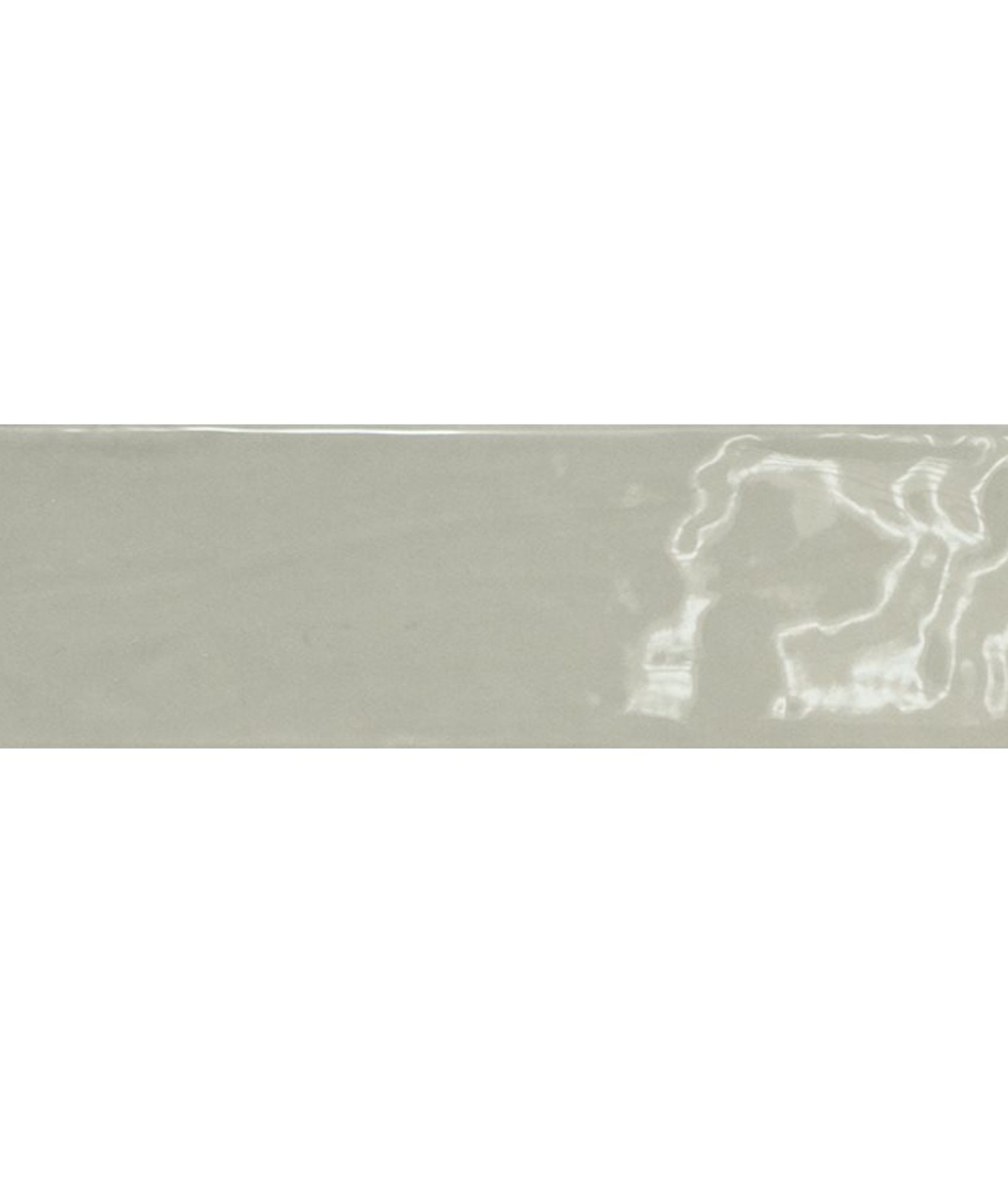 Carrelage uni brillant vert 6.5x20cm COUNTRY MIST GREEN 21540 - 0.5m²