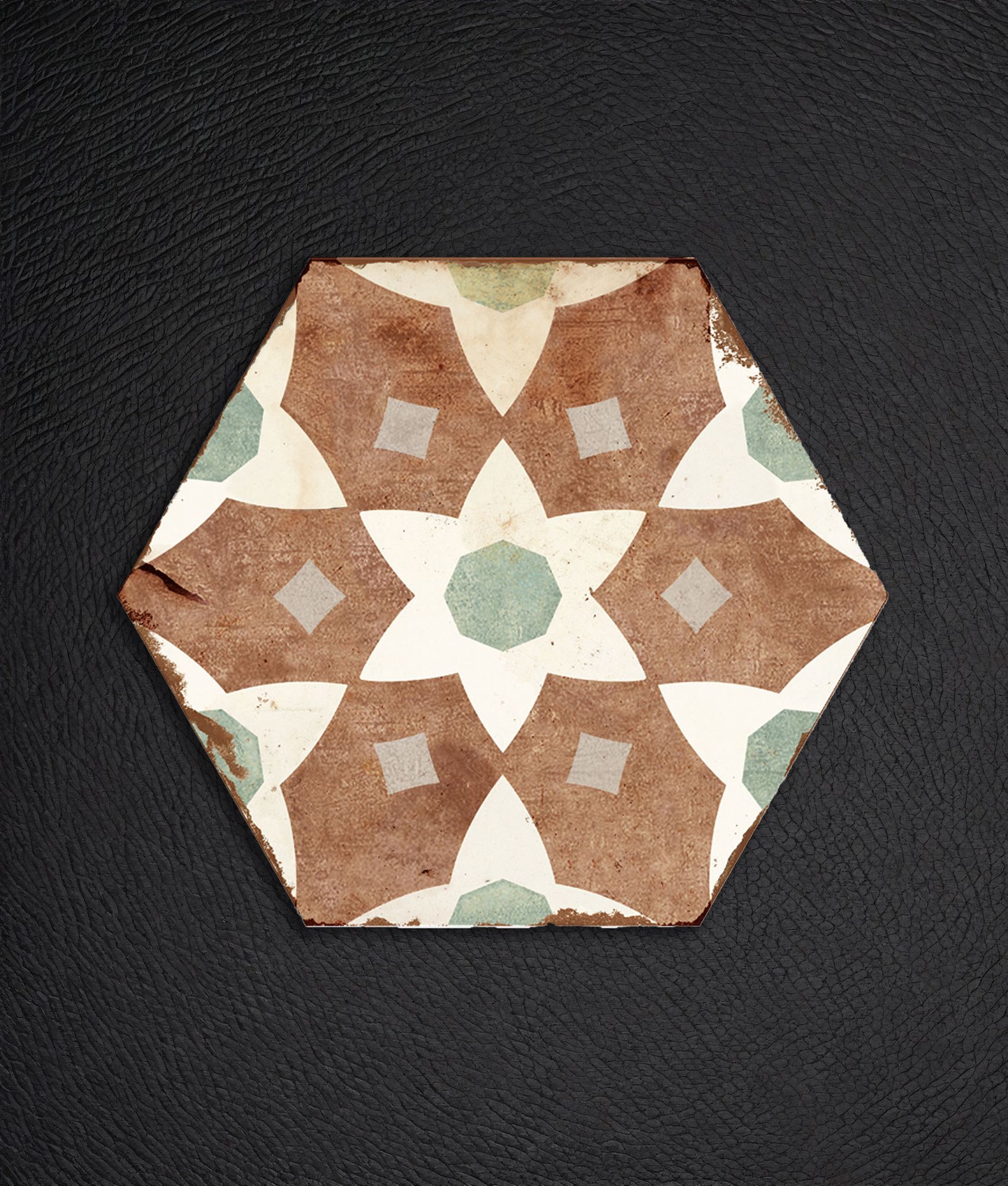 Imitation carreau de ciment ALHAMBRA YASMINA 21x25 cm