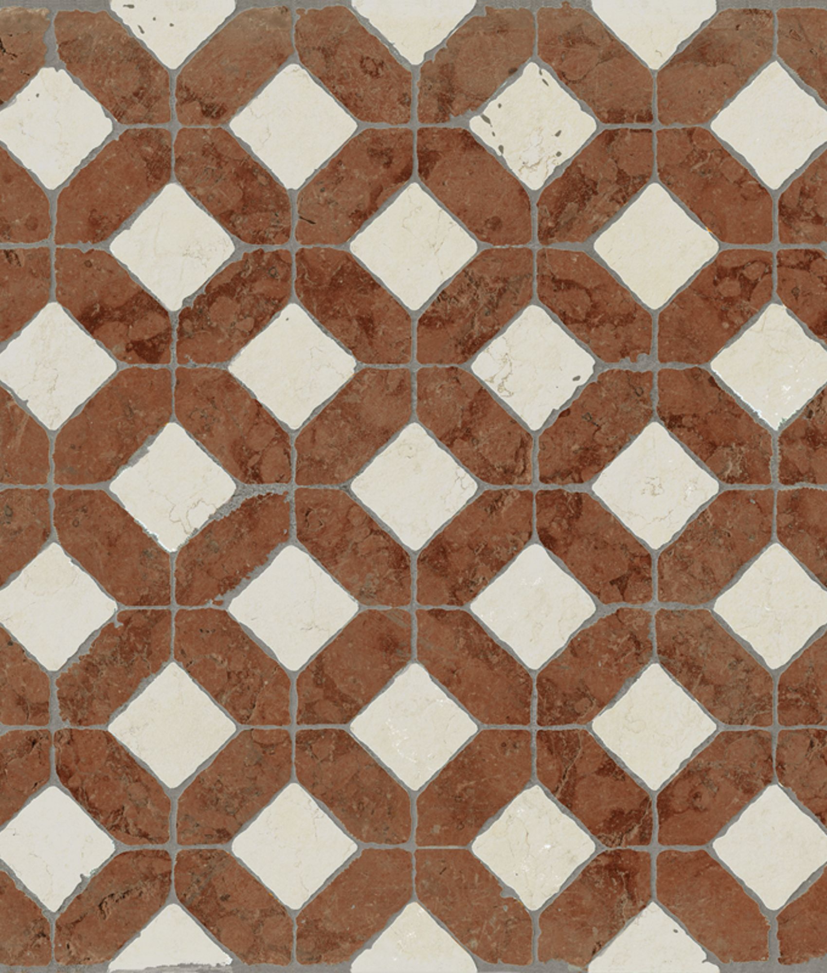 Carrelage effet marbre MEDICI DOMUS AUREA ROSSO 60x60 cm
