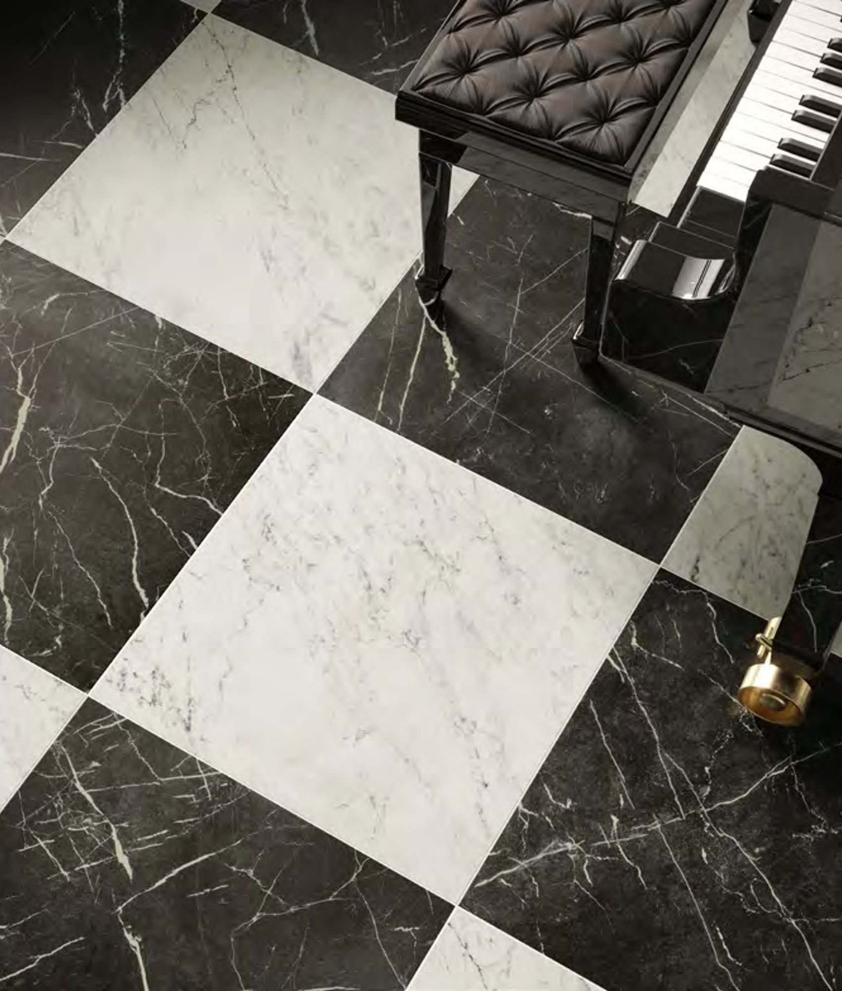Carrelage effet marbre MEDICI CARRARA GRIP RETT 60x60 cm