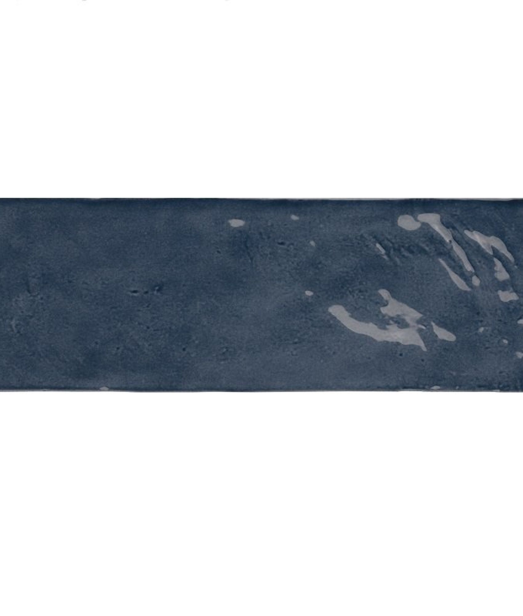 Faïence effet zellige RIVIERA BLUE REEF 6.5x20 cm - 25848