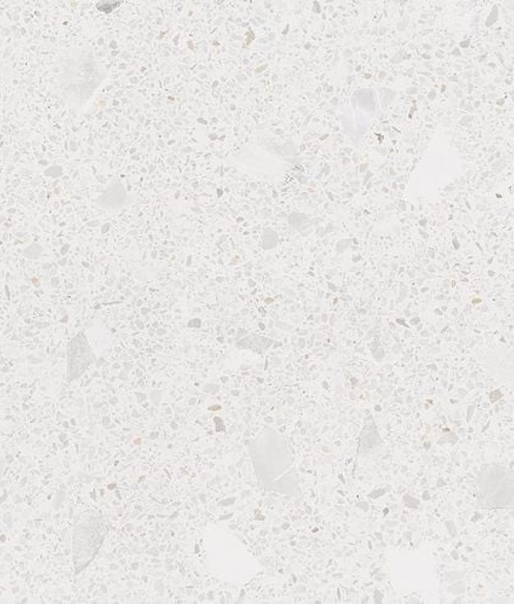 Carrelage Terrazzo BROCART NACAR Blanc Mat 20x20 cm - Grès Cérame Intérieur Extérieur
