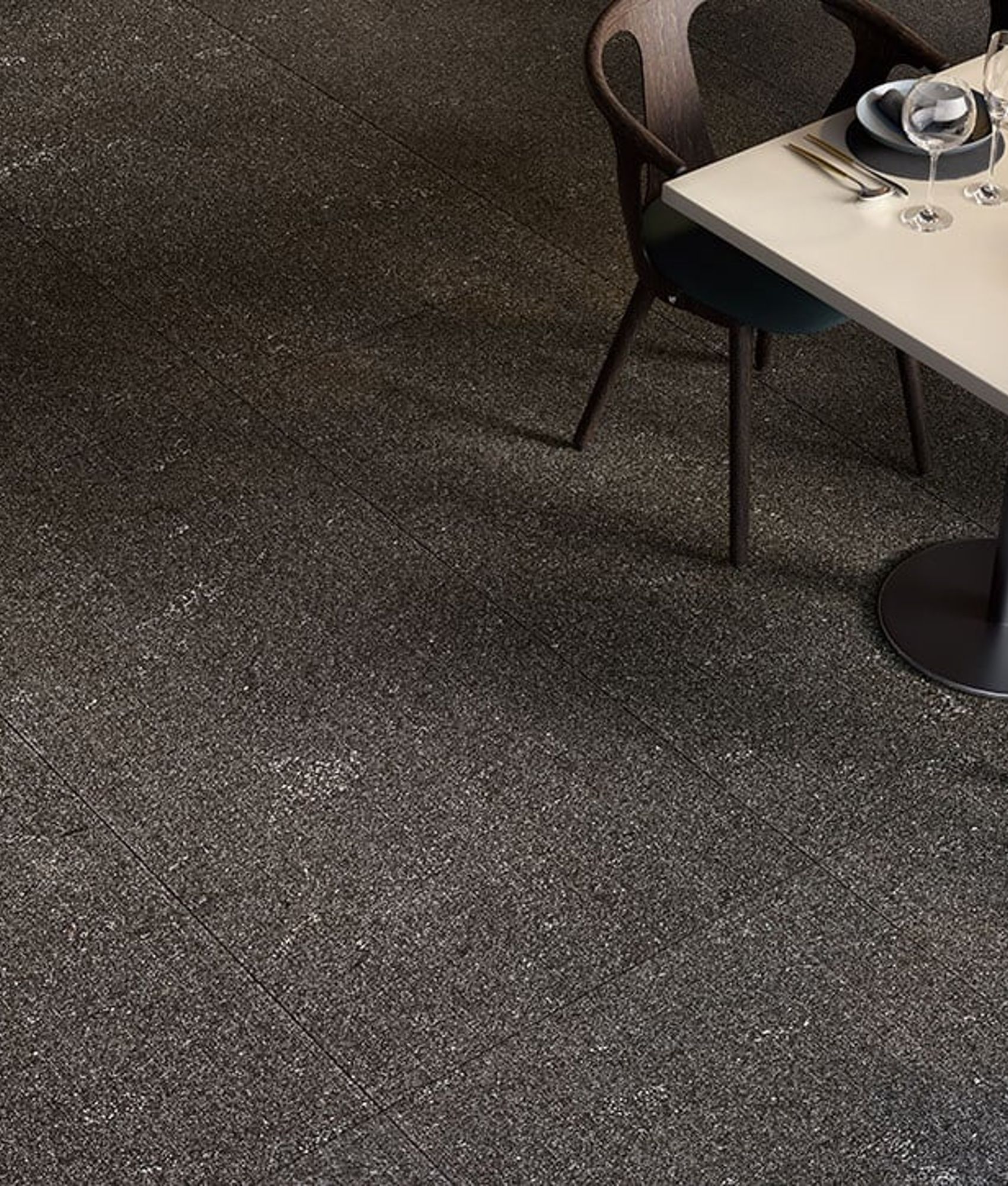 Carrelage grès cérame effet pierre PALMERSTON BLACK 30X60 - 1,08m²