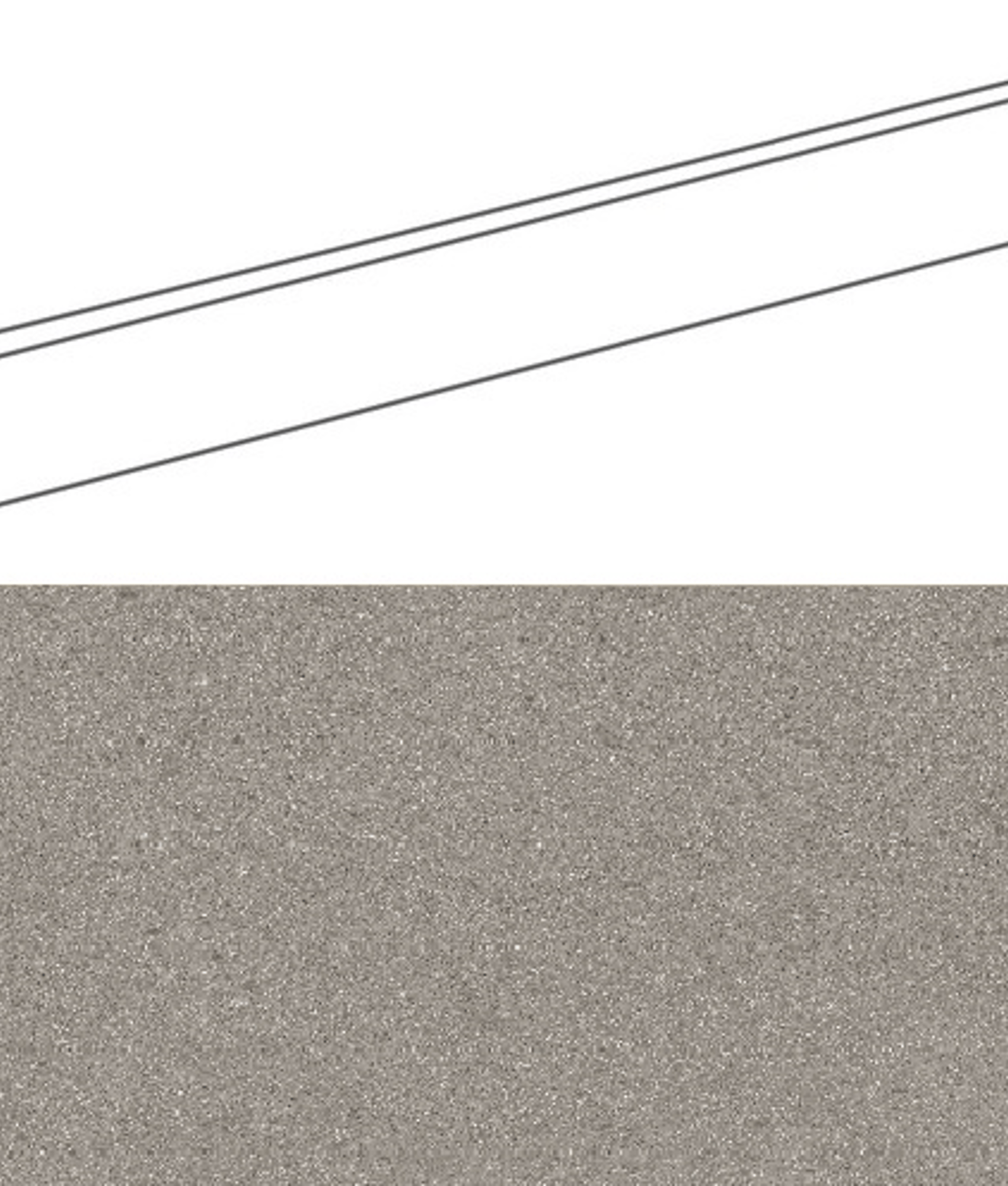 Plinthe aspect terrazzo GALBE NUEZ NUEZ  9,4X60- 1 Unités