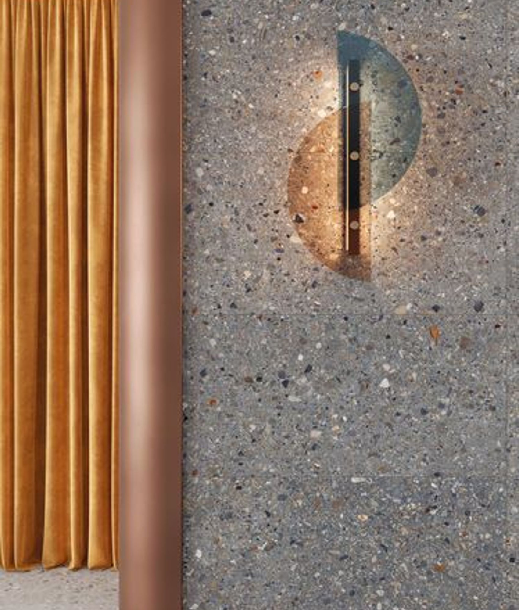 Carrelage terrazzo DRAKKEN DARK 60X60- 1,08 M²