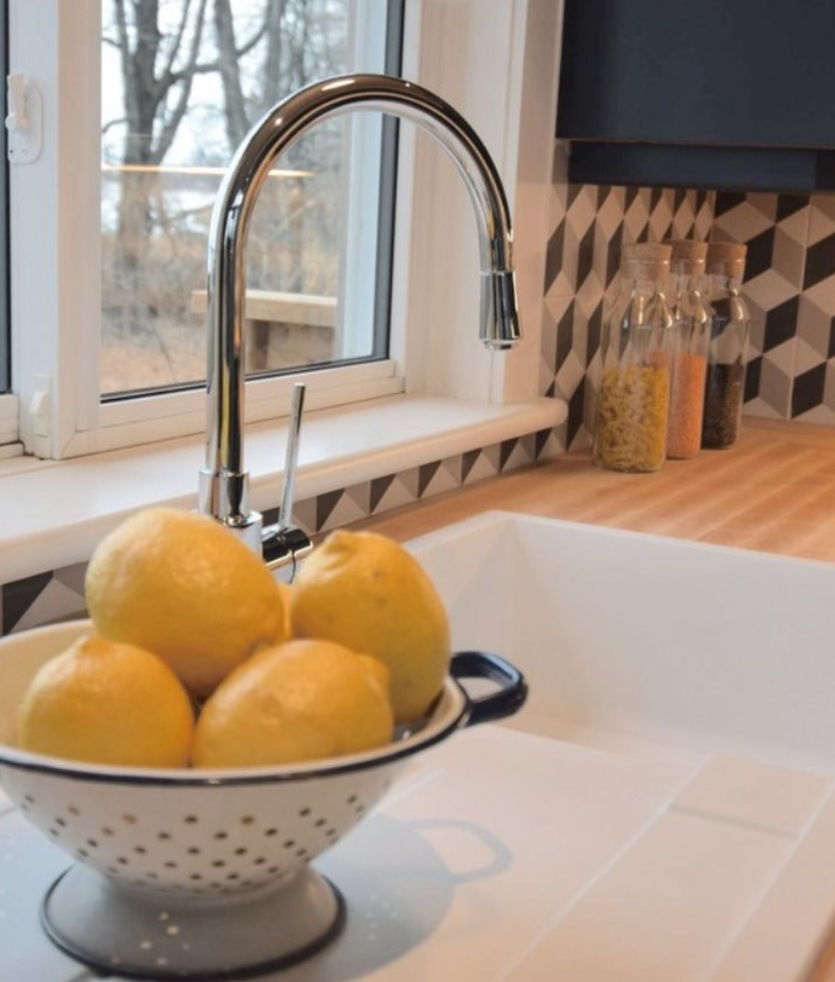 Carrelage Grès Cérame Imitation Ciment Cube Géométrique CAPRICE PROVENCE Mat Intérieur Extérieur R9 20x20 cm