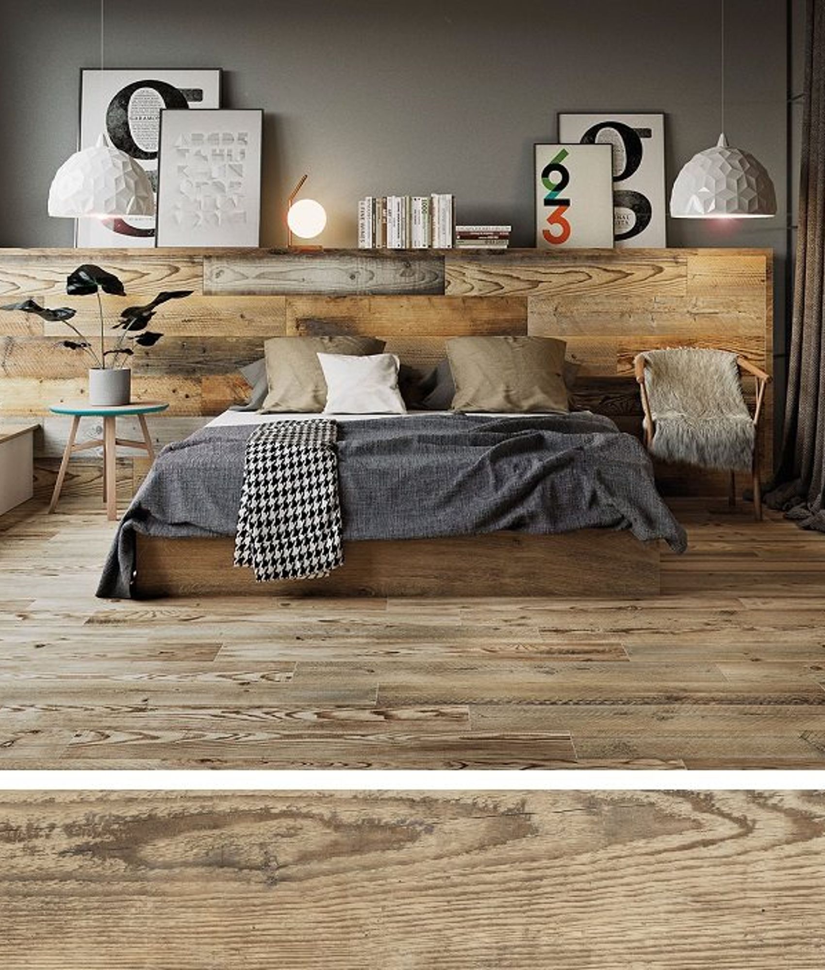 Carrelage imitation parquet Carrelage imitation parquet VILLAGE NATURAL 20x120 cm - 1.2m² - As de Carreaux