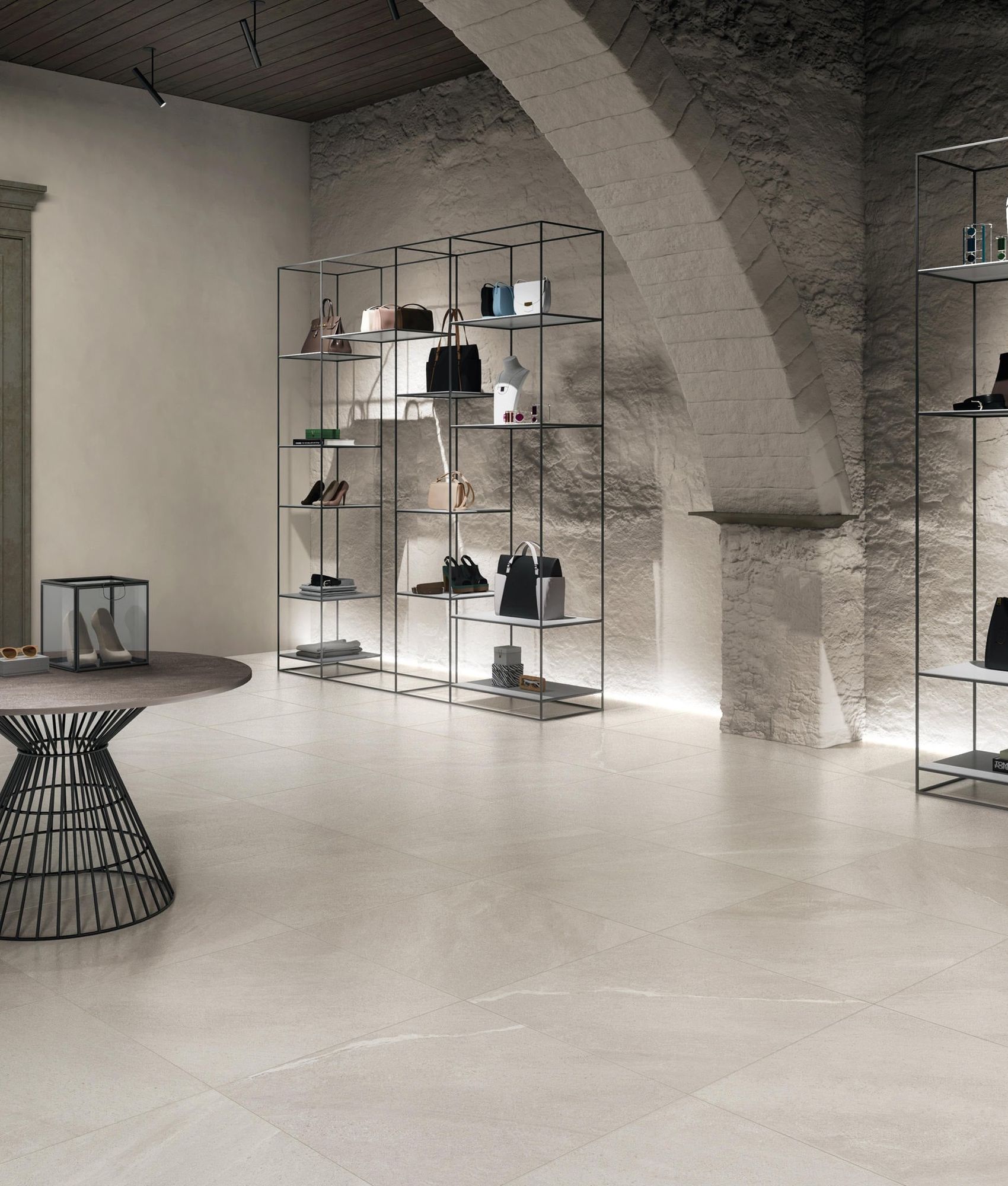 Carrelage effet pierre CARY WHITE R10 - 30X60 - 1,26 m²