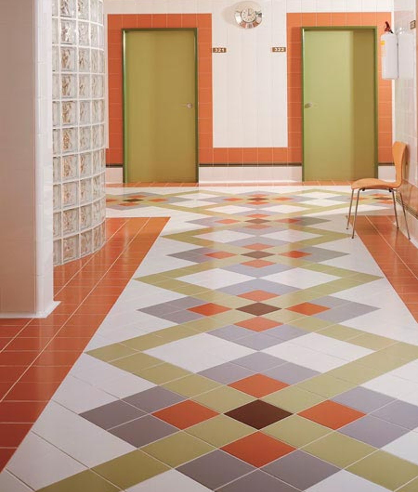 Carrelage Uni Terracotta MONOCOLOR TEJA Mat Intérieur 20x20 cm